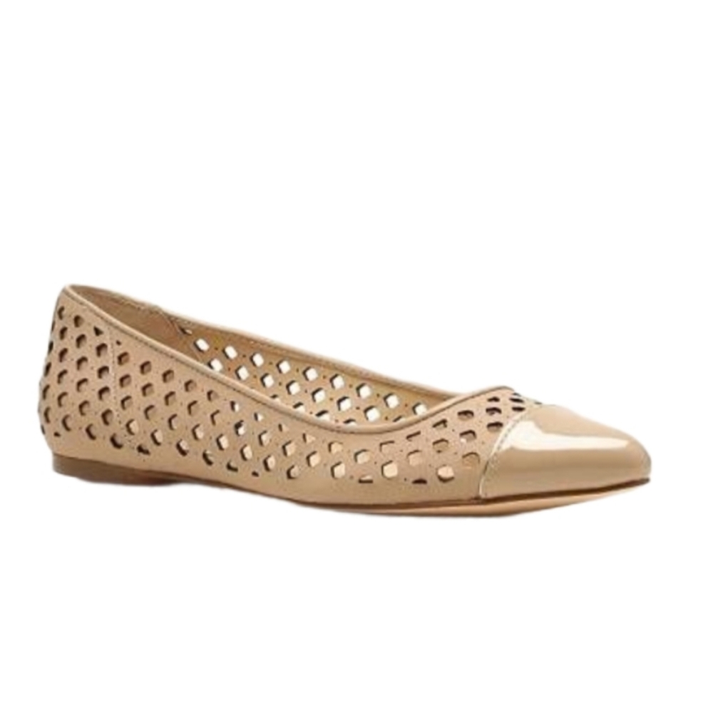 Calvin Klein Radiant Elaine Leather Flat Shoe